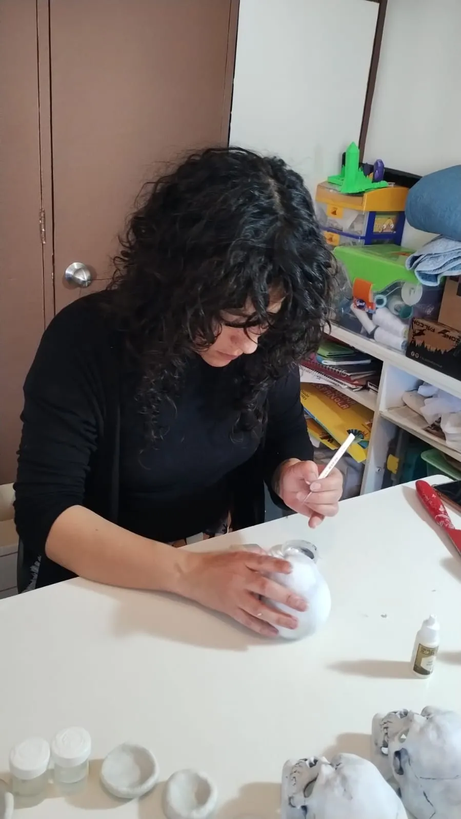 Mimi afinando superficies y uniones